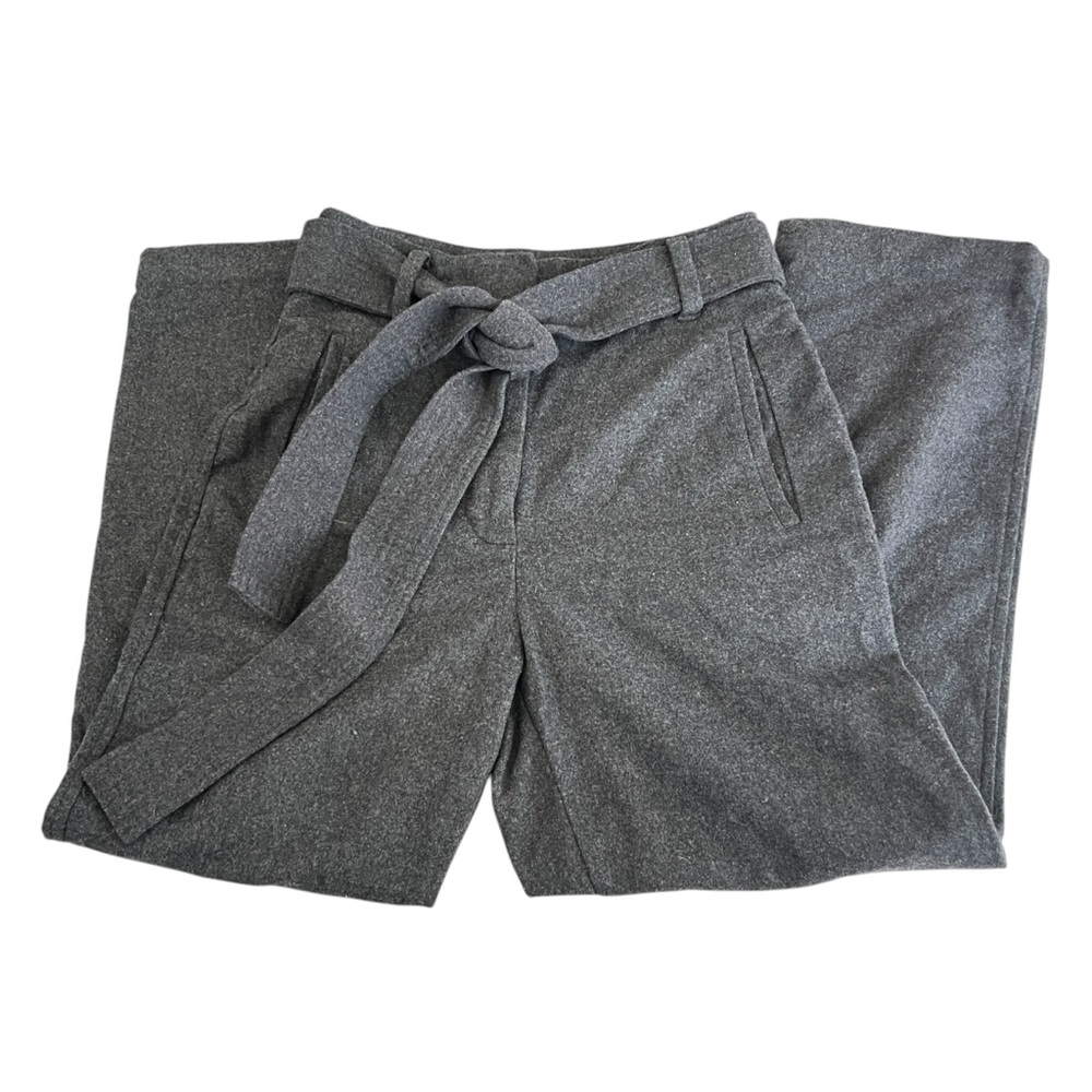 Wilfred Gray Wool Cashmere Cropped Dress Pants Neutral Office Womens Size 00